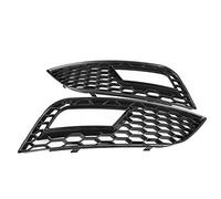 Grilles de Phare Antibrouillard Avant Noir Brillant RS4 Style pour B8.5 2013-2016 - Design Élégant, Protection Fiable, Installation Facile