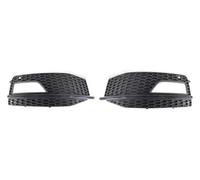 grilles de phares antibrouillard de voiture Calandre de pare-chocs pour avant pour A4 B8.5 S-Line S4 (2012-2015) - Grille en nid d'abeille(Honeycomb A-black)