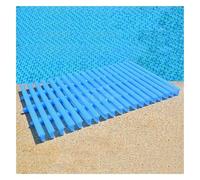 Grilles de Piscine antidérapantes - Grille de Drainage Durable de 25 cm pour l'entretien des trop-Pleins et des égouts, Housse de Protection Bleue pour Une Utilisation en