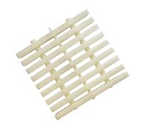 Grilles de Piscine, Bandes de Couverture pour grilles de Drainage de Piscine - Lot de 6, Grilles de Drainage de Fond en Plastique ABS 20 x 100 cm pour piscines intérieures et extérieures, Id