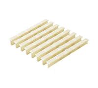 Grilles de Piscine, caniveaux de Drainage en Plastique Durable - Lot de 20 pièces (18 x 100 cm) pour allées, terrasses et plages de Piscine - Solution Efficace de Gestion de l'eau