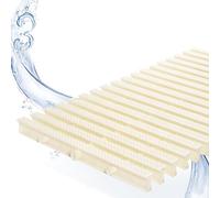 Grilles de Piscine, Couvercle de Grille de Drainage de Piscine Durable et assemblé, caniveaux de Drainage extérieur 25 x 100 cm pour trottoirs et Bordures de Maison, Solution de Drainage Cou