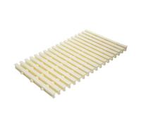 Grilles de Piscine, Grille de Drainage Flexible en ABS à 360°, caniveaux de raccordement pour piscines, salles de Bains et Cuisines, Lot de 2 (20 x 100 cm, 8 pièces) - Durables et faciles à