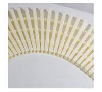 Grilles de Piscine, Grille de trop-Plein d'évacuation - Grille de caniveau rotative à 360° et raccordable, Grille texturée en Losange pour allées et Cours, 20 x 100 cm (Lot de 4)