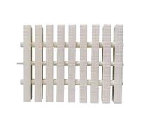 Grilles de Piscine, Grille d'évacuation de qualité supérieure pour Piscine - Lot de 5 caniveaux de Drainage pour terrasses, allées, plages de Piscine et espaces commerciaux (25 x 100 cm) - D