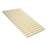 Grilles de Piscine, grilles de Drainage pour piscines - Lot de 10 couvercles de trop-Plein en Plastique ABS, 30 x 100 cm, pour intérieur/extérieur, Accessoires de Piscine indispensables