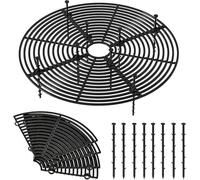 Grilles de Pots de Plantes - Cache-Pot de Fleurs jusqu'à 30 cm de Diamètre - Couvercle de Protection du Sol pour Pots de Fleurs - Protège l'enfant de la Saleté des Plantes - Convient pour Protéger les