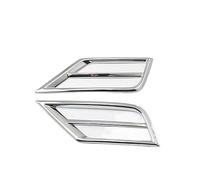 Grilles de radiateur avant Carstyling pour Tiguan 2017 2018 pour Volkswagen pour Tiguan 2 MK2 2016 gril pour avant antibrouillard lampes cadre garniture autocollants
