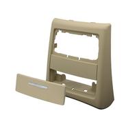 Grilles de radiateur avant Grille De Ventilation De La Console Centrale Arrière Pour BMW Série 3 E90 E91 2005-2012, Cadre Extérieur( Beige)