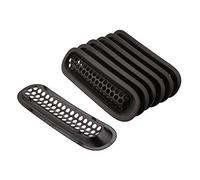 Grilles de radiateur avant Kit D'inserts De Calandre Racing En Maille ABS Pour Jeep Pour Wrangler JK 2007-2017( Onecolor)