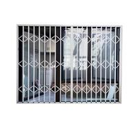 Grilles de sécurité pour fenêtres pour Enfants, Barres de sécurité Pliables pour protéger Les Tout-Petits et Les Animaux domestiques Contre Les Chutes et Le vol