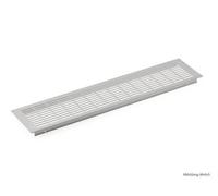 Grilles de Ventilation 2, Ventilation, Couleur Acier Inox