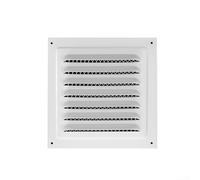 Grilles de ventilation de plafond et de paroi latérale avec grille de protection pour le retour d'air, conçues pour soutenir une circulation optimale de l'air dans les applications CVC (1 pièce)