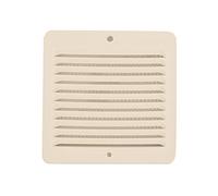 Grilles de ventilation tôle blanche C/réseau mM.280 x 150