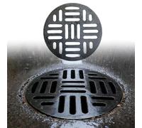 Grilles d'évacuation en Fonte de qualité supérieure - Grilles de Remplacement Robustes pour canalisations et Regards d'égout - Tailles 12", 16", 24", 26" - Filtres pour Solutions de Drainage