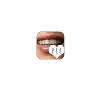 Grilles dorées pour vos dents Grillz pour homme et femme avec strass en forme de cœur creux - Style hip-hop - Bijoux de fête d'Halloween