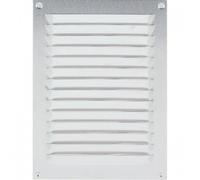 Grilles estampées en alu avec moustiquaire - 150x200 RENSON