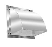 Grilles Murale, Couvercle carré en Acier Inoxydable pour Bouche d'aération de Cuisine, Barrière Anti-Corps étrangers, Conception à Haute capacité d'évacuation des fumées, Grille d'évacuation d'air