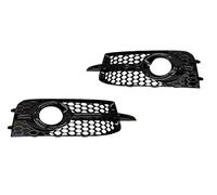 Grilles Noir Brillant Pare-Choc Prise D'air Antibrouillard Compatible Avec Audi A1 S-Line