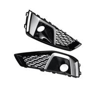 Grilles Pare-chocs Avant Compatible Avec A4 B9 Pour S-Line S4 2019 2020 8WD807682J Couvercle Calandre Avant Nid D'abeille Panneau Décoration De Grille Maille Antibrouillard 8WD807681J