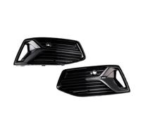 Grilles Phares Antibrouillard Compatible Avec A6 C8 2019 2020 2021 2022 2023, Calandre De Pare-choc Avant De Voiture, Couvercle De Lunette De Phare Antibrouillard De Remplacement 4K0807648D