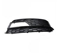 Grilles Phares Antibrouillard Pour Pare-chocs Avant Compatible Avec Audi A5 S-Line S5 2013 2014 2015 2016 2017 8T0807681K Kit Noir Brillant calandre antibrouillard de voiture(Qw3)