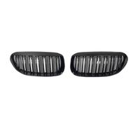 Grilles Pour BMW Série 6 Pour M6 E63 E64 630i 650i 645ci 2004-2010 Voiture Pare-chocs Avant Calandre Brillante Double Lamelle Grille