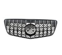 Grilles Radiateur Avant Pour Mercedes Pour Benz Classe E W211 E200 E240 E320 2007 2008 2009 Calandre Supérieure De Pare-chocs(Black)
