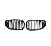 Grilles radiateur avant voiture Calandres Capot Sport Pour E60 E61 2003 2004 2005 2006 2007 2008 2009 M5 525i 528i 528xi(Noir brillant)