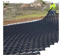 Grilles stabilisatrices d'allée et d'allée de 5,1 cm pour gravier, ciment et sable, renforcement du sol personnalisable pour jardins, abris de jardin et patios