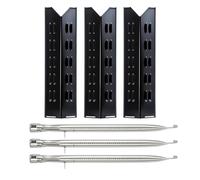 Grillflame FSOGBG3005 FSODBG1204 Pièces de rechange pour extérieur Gourmet Triton Gas Pellet Smoker Parts FSODBG1205 FSODBG1200 FSOGBG3002 Tubes Brûleur Flamme Tamer Heat Tent Plate Shields Grill