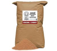 GRILLGOLD Sciure de Bois pour fumoir. Fumer Poisson, Viande, légumes. Sac Papier 30L Cerisier