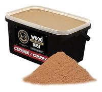 GRILLGOLD Sciure de Bois pour fumoir. Fumer Poisson, Viande, légumes. Seau refermable 5,5L Cerisier