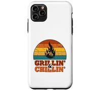 Grillin' and Chillin' | Retro BBQ Grill Master Coque pour iPhone 11 Pro Max
