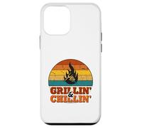 Grillin' and Chillin' | Retro BBQ Grill Master Coque pour iPhone 12 Mini