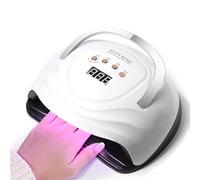GRILLIN Lampe à ongles UV LED, séchoir à ongles professionnel de 380 W, cette lampe à ongles est équipée d'un capteur automatique et d'un écran LCD, ce qui est adapté pour le vernis à ongles gel