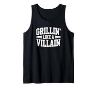 Grillin' Like a Villain Barbecue Amusant Débardeur