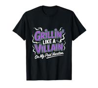 Grillin Like a Villain on My Payed Vacation Labor Day T-Shirt