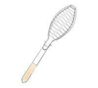 Grilling Basket - Fish Holder BBQ Net | Foldable Locking Metal Grid