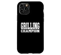 GRILLING CHAMPION Barbecue expert home grill chef Coque pour iPhone 11 Pro