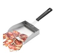 Grilling Spatula, Stainless Steel Grill Flipper, Meat Spatula Turner Shovel 15.16x7.48 inches, Versatile Kitchen Utensil, Accessory for Home, Party, Backyard, Pasta, and Various Foods