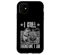 Grilling Wisdom Barbecue Philosophie Pun Coque pour iPhone 11