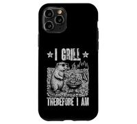 Grilling Wisdom Barbecue Philosophie Pun Coque pour iPhone 11 Pro