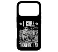 Grilling Wisdom Barbecue Philosophie Pun Coque pour iPhone 17 Pro