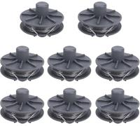 Grillix Lot de 8 bobines de fil pour coupe-bordures 5307-20, bobines de fil de rechange en polyamide, 6,1 m, diamètre 1,65 mm, poids 42 g, convient pour Gardena Art.8846, 8847, 8848, 9805, 9806, 9807