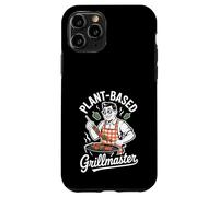 Grillmaster BBQ Végétarien Humoristique à Base de Plantes Papa végétalien Coque pour iPhone 11 Pro