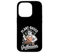 Grillmaster BBQ Végétarien Humoristique à Base de Plantes Papa végétalien Coque pour iPhone 14 Pro