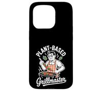 Grillmaster BBQ Végétarien Humoristique à Base de Plantes Papa végétalien Coque pour iPhone 15 Pro