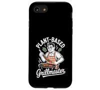 Grillmaster BBQ Végétarien Humoristique à Base de Plantes Papa végétalien Coque pour iPhone SE (2020) / 7/8