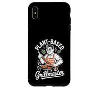 Grillmaster BBQ Végétarien Humoristique à Base de Plantes Papa végétalien Coque pour iPhone XS Max